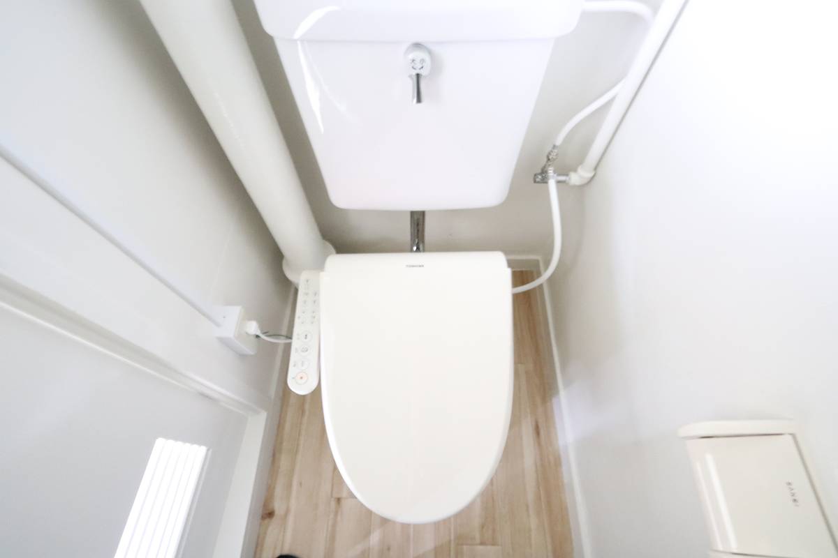 Toilet di Village House Kute di Oda-shi