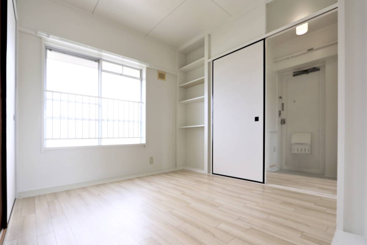 Kamar Tidur di Village House Kute di Oda-shi