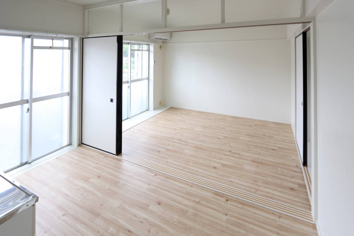 Ruang Tamu di Village House Kute di Oda-shi