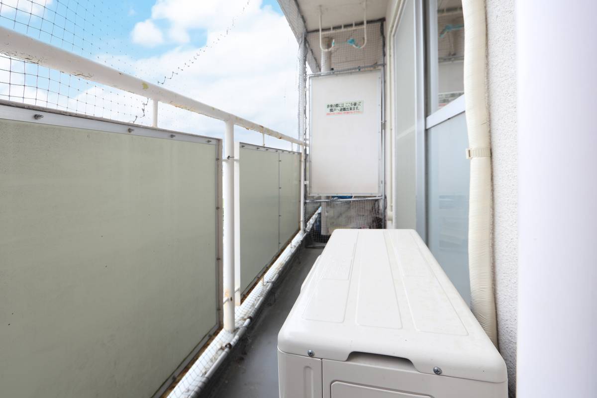 Balkon di Village House Kuga di Iwakuni-shi