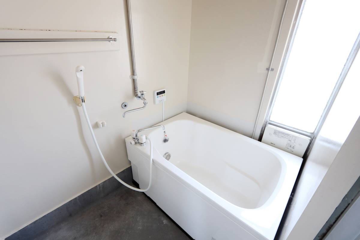 Kamar Mandi di Village House Daido di Hofu-shi