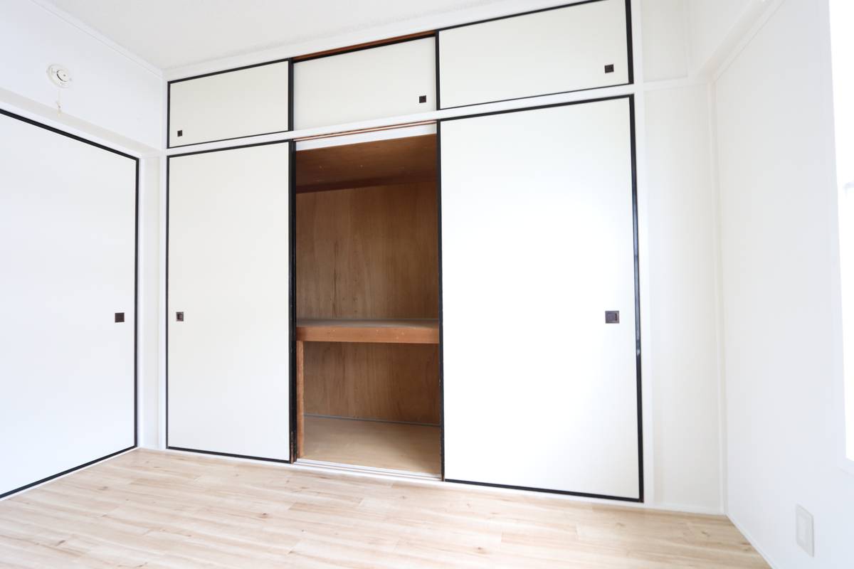 Khu vực chứa đồ của Village House Daido ở Hofu-shi