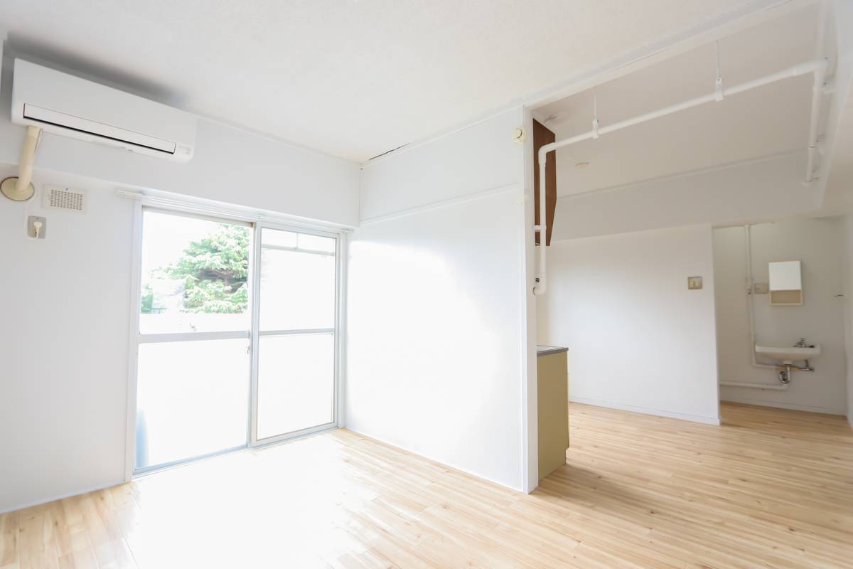 鳥取市ビレッジハウス湖山のリビング