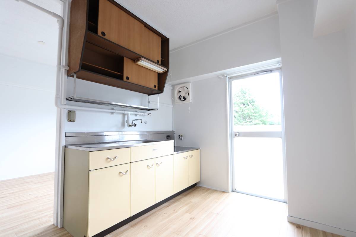 鳥取市ビレッジハウス湖山のキッチン