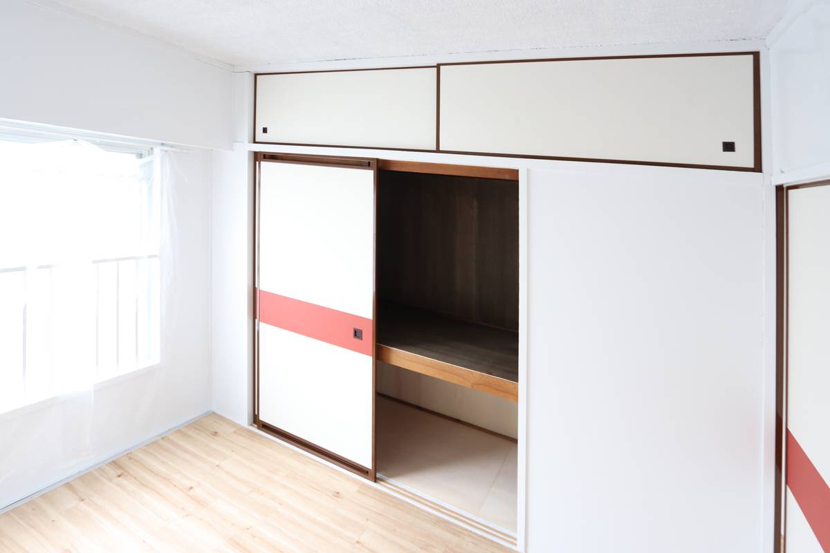 鳥取市ビレッジハウス湖山の収納