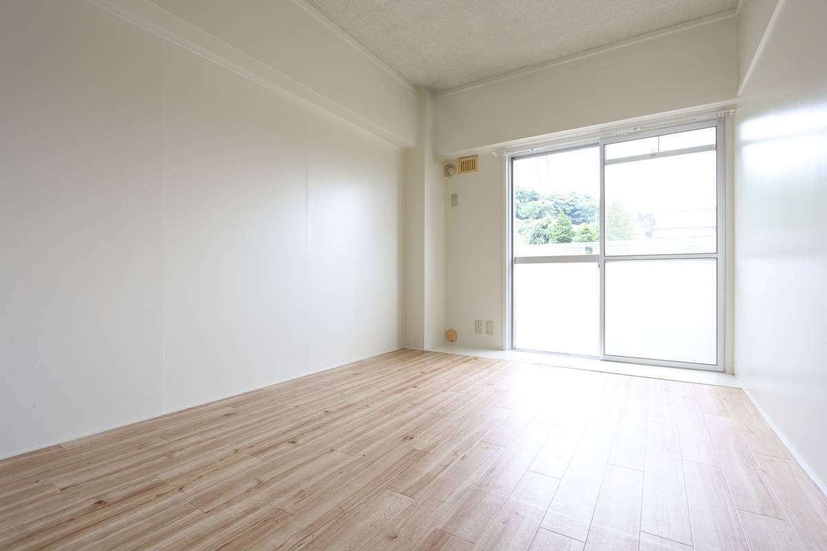 倉吉市ビレッジハウス馬場のリビング