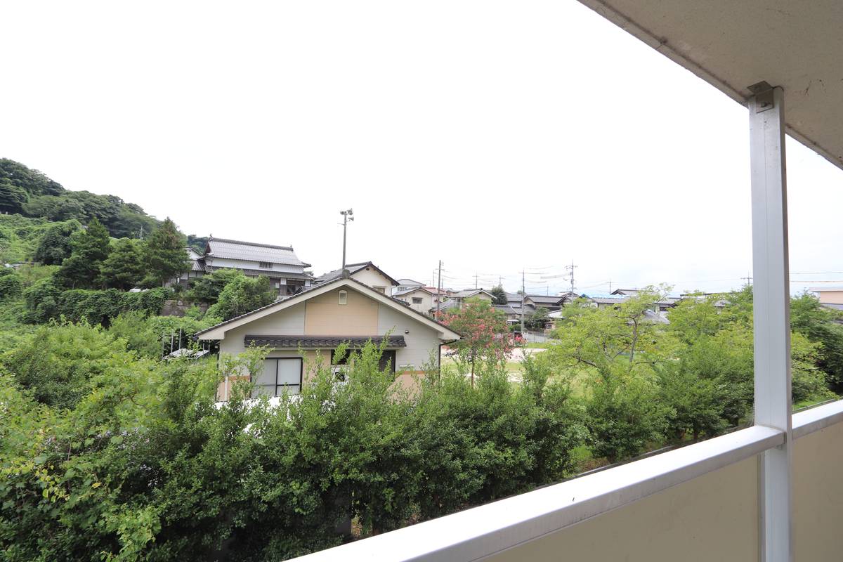 View from Village House Baba in Kurayoshi-shi