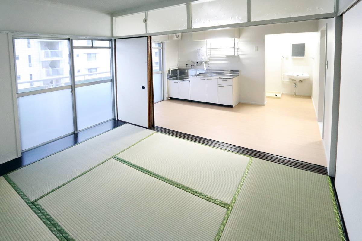 Ruang Tamu di Village House Kiyosue di Shimonoseki-shi