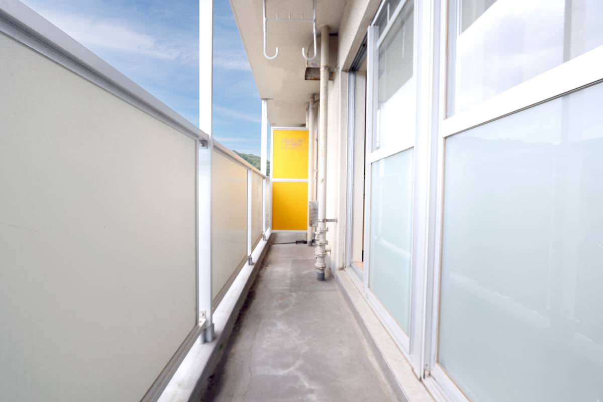 Balkon di Village House Kiyosue di Shimonoseki-shi