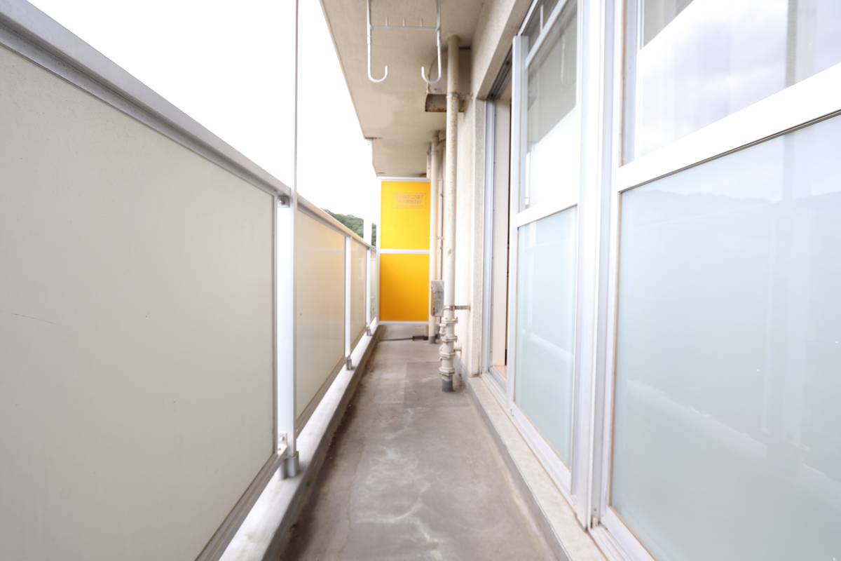 Balkon di Village House Kiyosue di Shimonoseki-shi