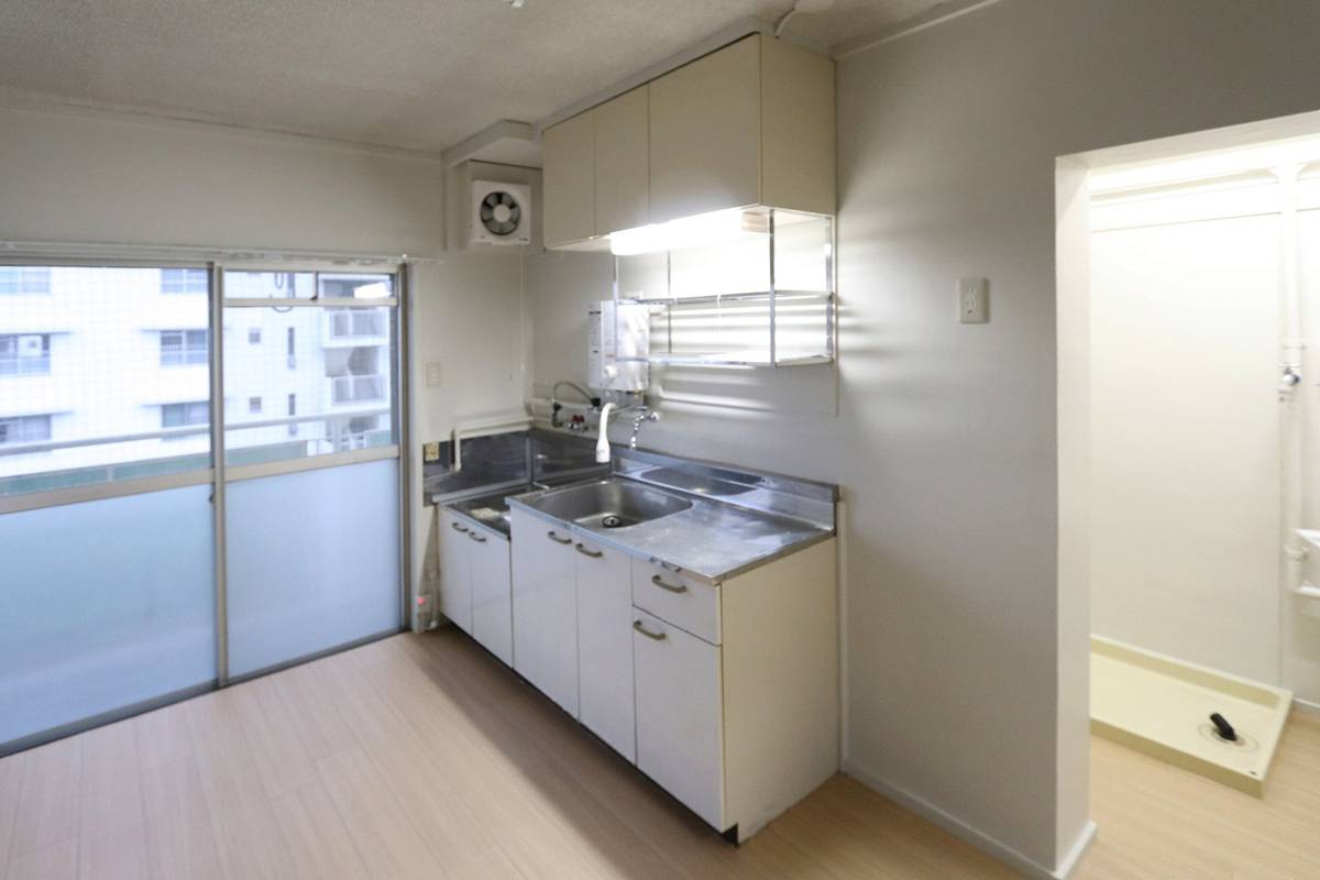 Dapur di Village House Kiyosue di Shimonoseki-shi