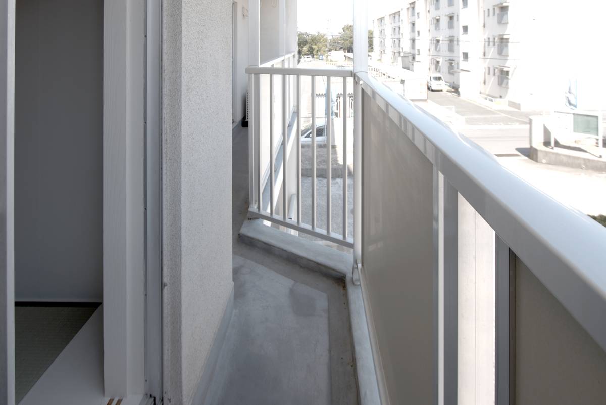 Balkon di Village House Kiyosue di Shimonoseki-shi