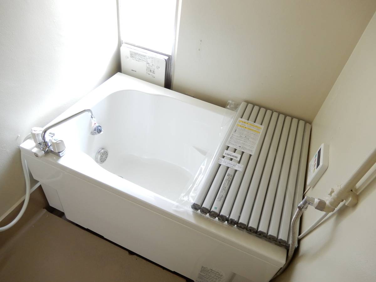 Phòng tắm của Village House Ukaigawa ở Kita-ku
