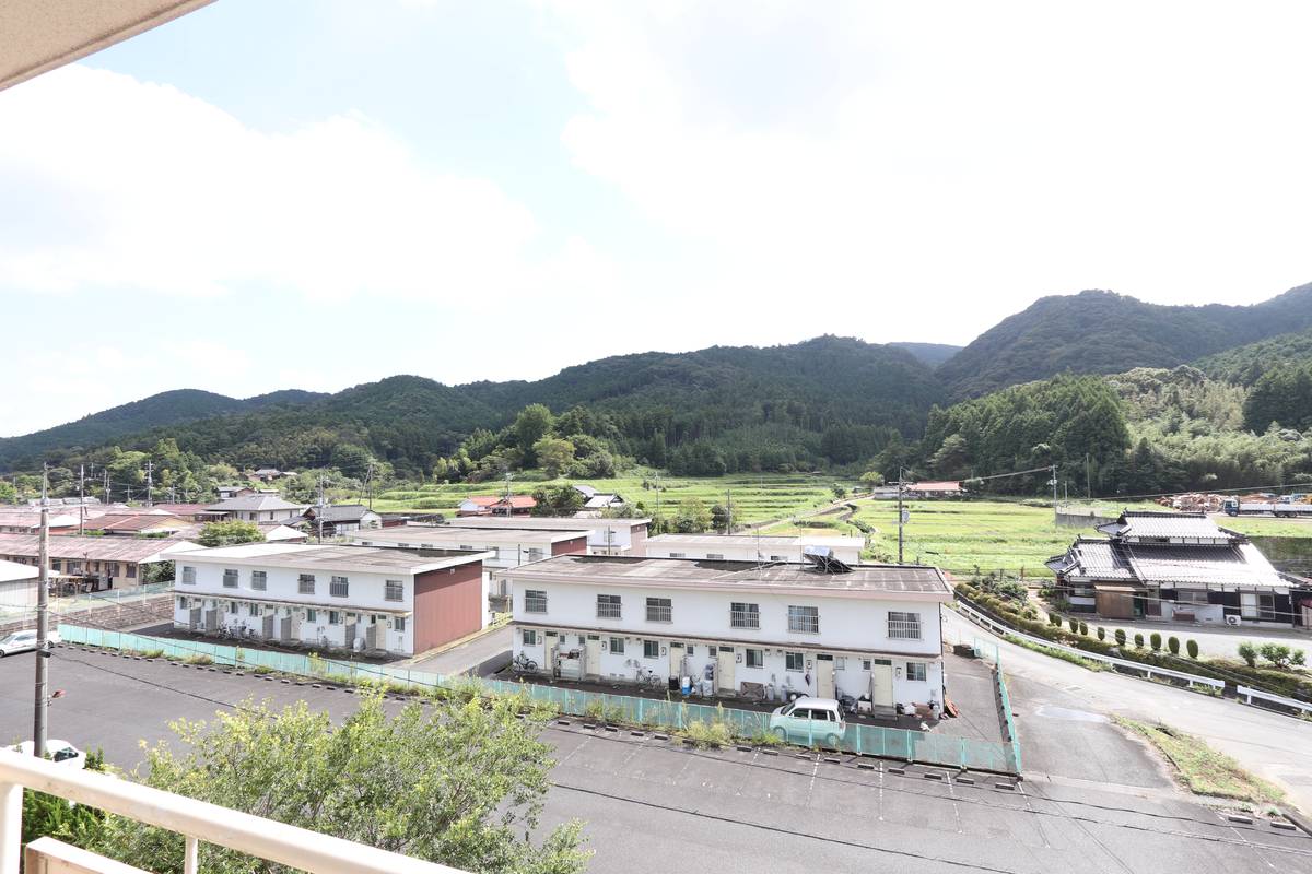Vista de Village House Mine em Mine-shi