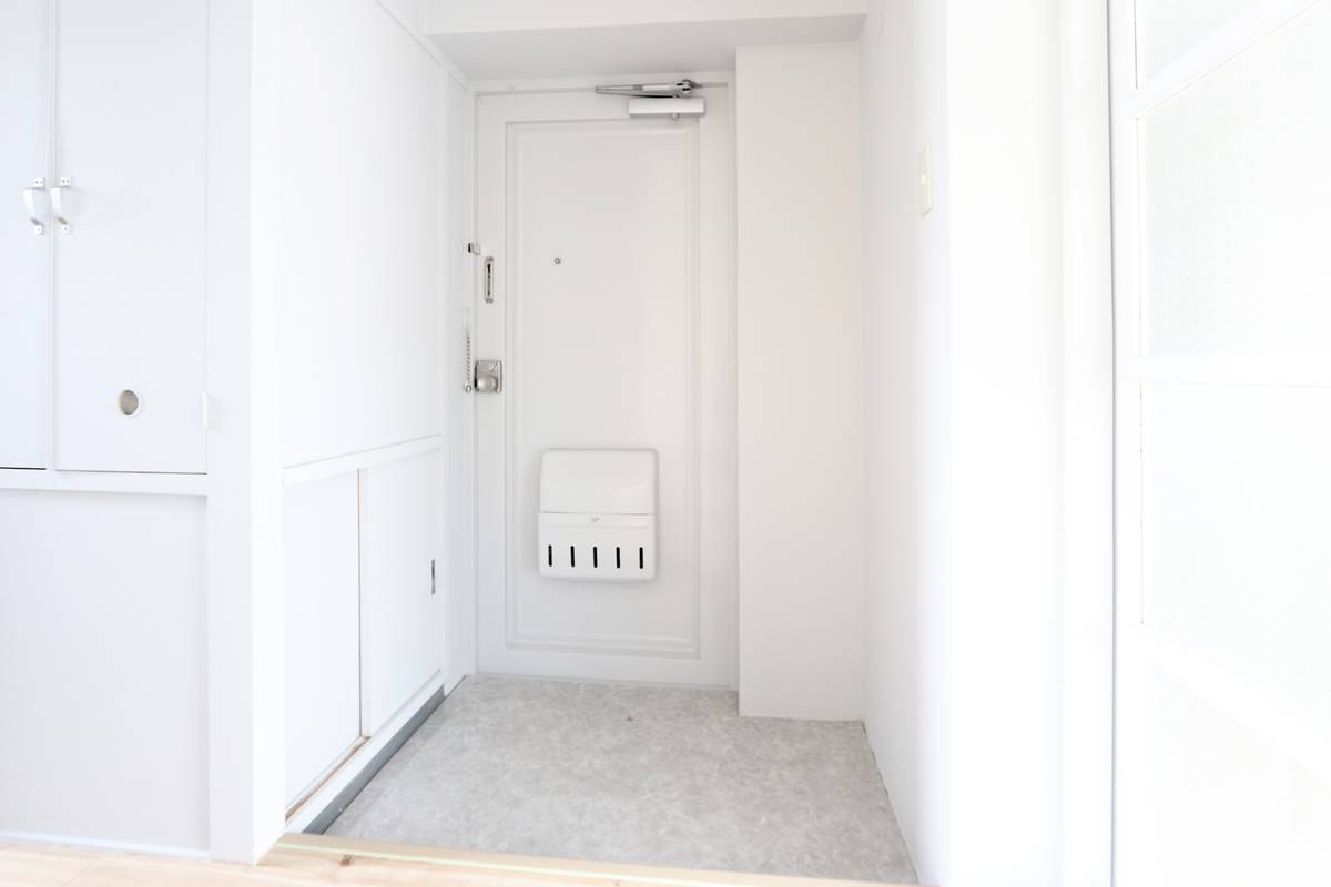 Khu vực cửa ra vào Village House Wake ở Wake-gun