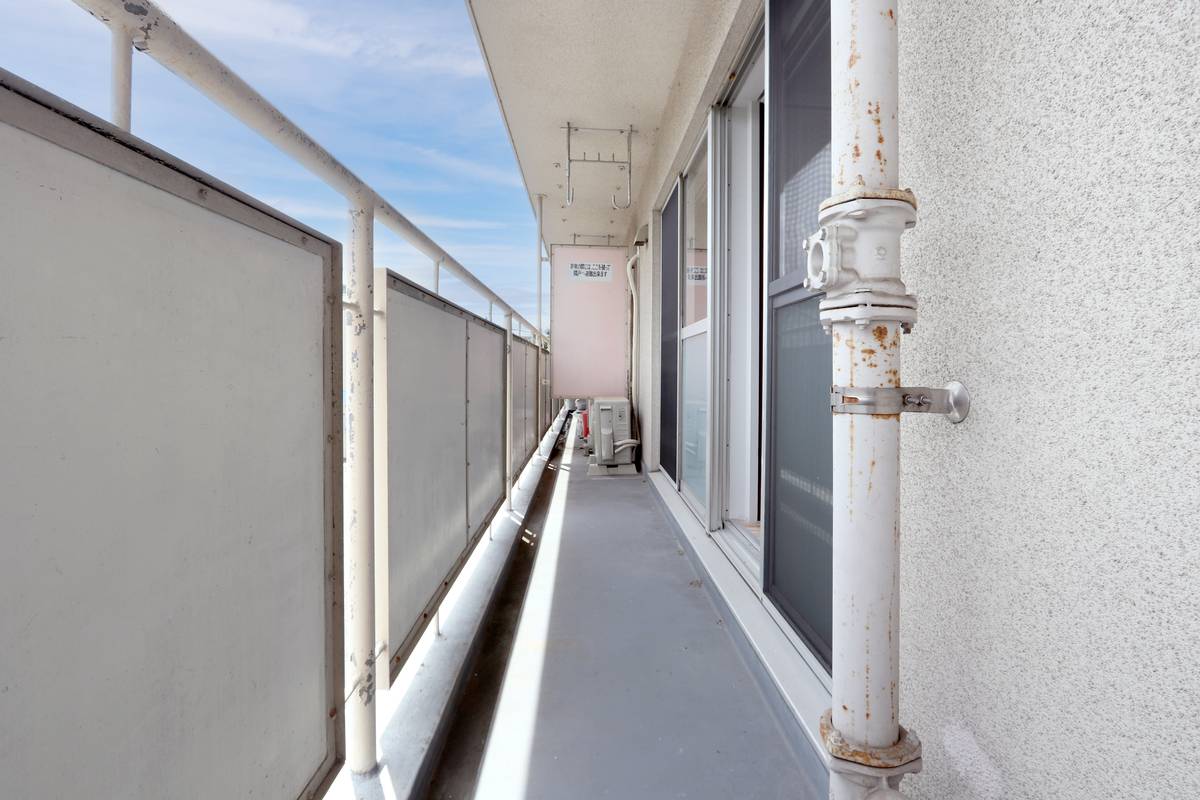 Ban công của Village House Wake ở Wake-gun