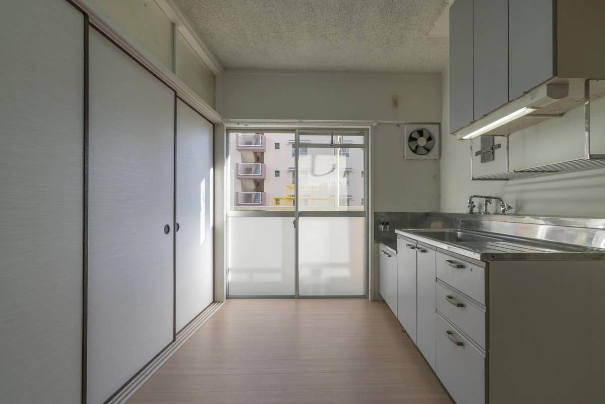 Cozinha de Village House Tsunoi em Tottori-shi