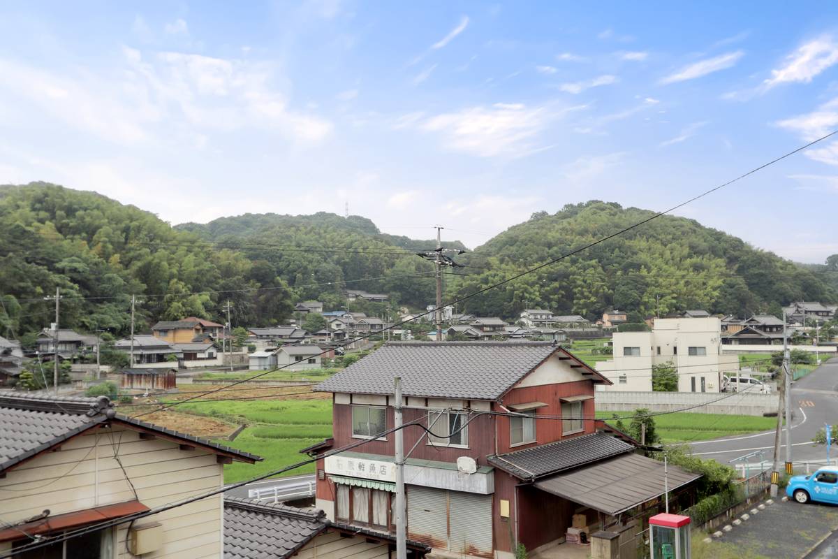 津山市ビレッジハウス高野の眺望
