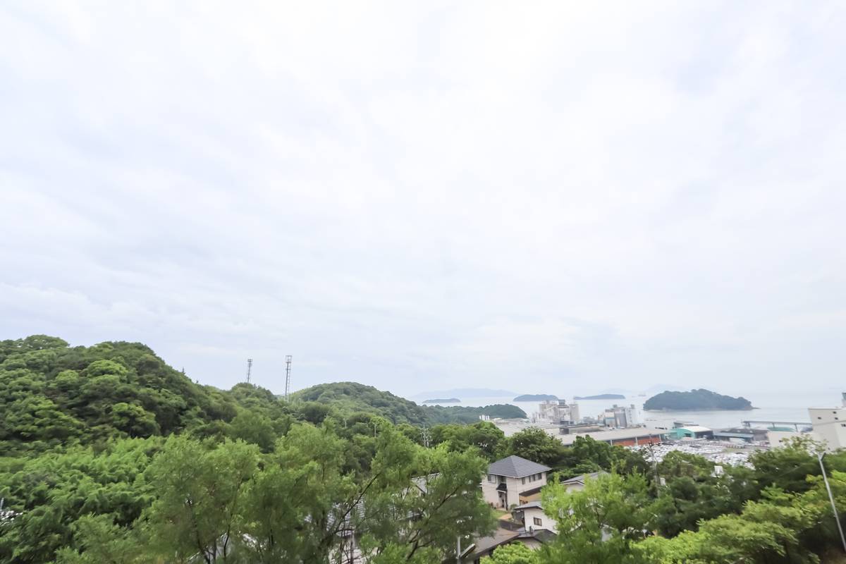 Tầm nhìn từ Village House Shionasu ở Kurashiki-shi