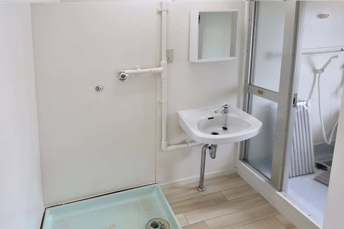 出雲市ビレッジハウス塩冶の洗面所