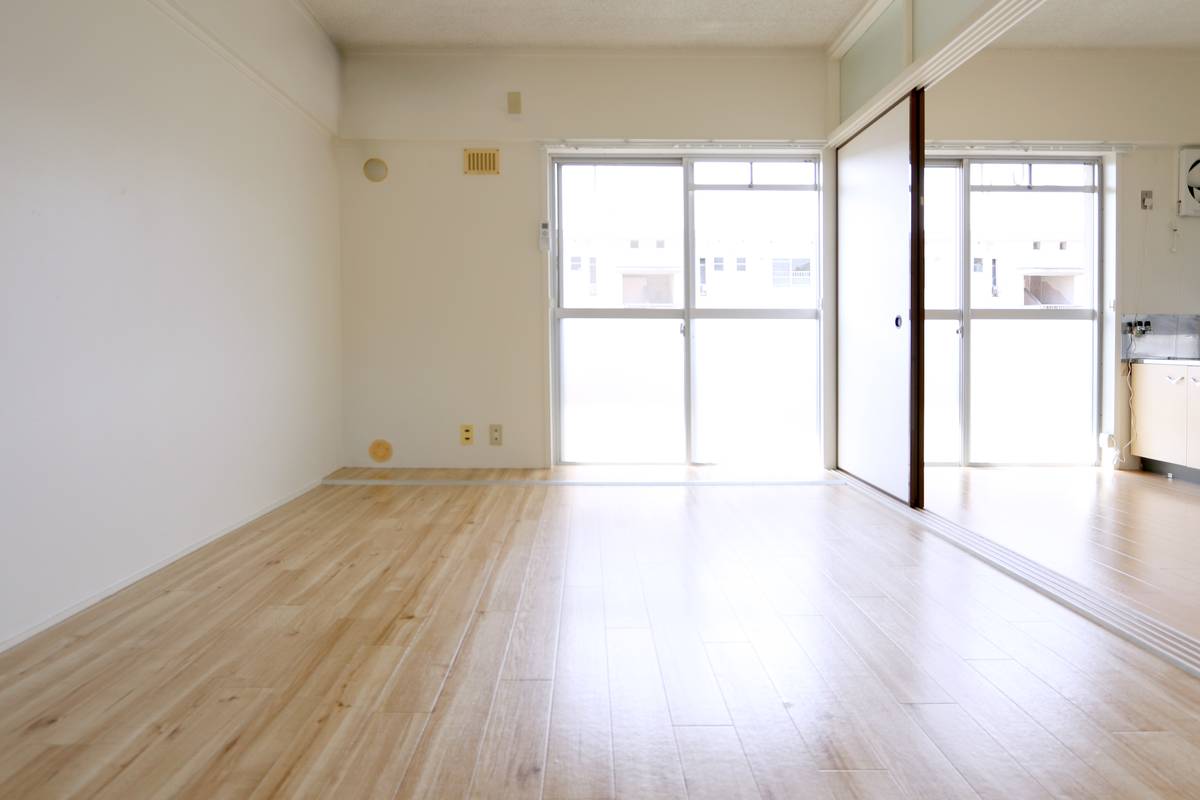 総社市ビレッジハウス上原のリビング