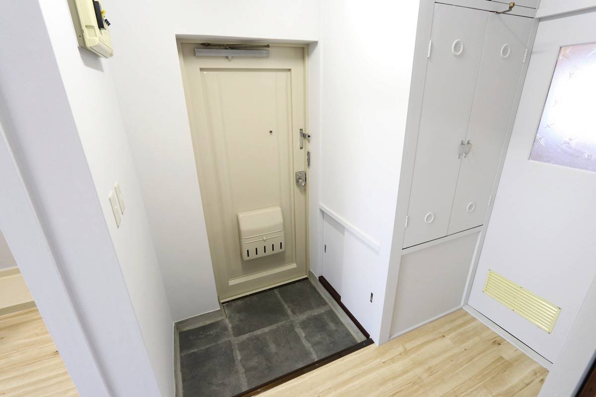 Khu vực cửa ra vào Village House Yoshinaga ở Bizen-shi