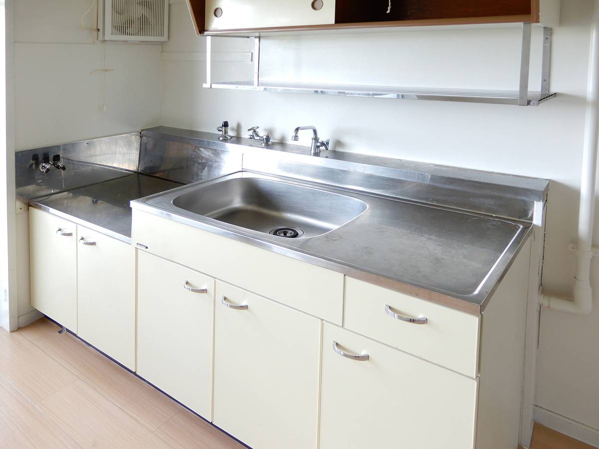 Katsuta-gun मा Village House Shoou मा किचन