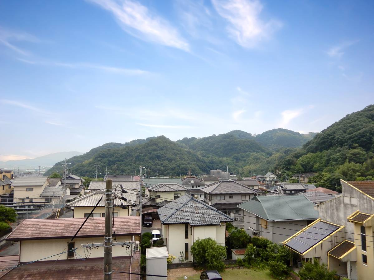 笠岡市ビレッジハウス旭ヶ丘の眺望