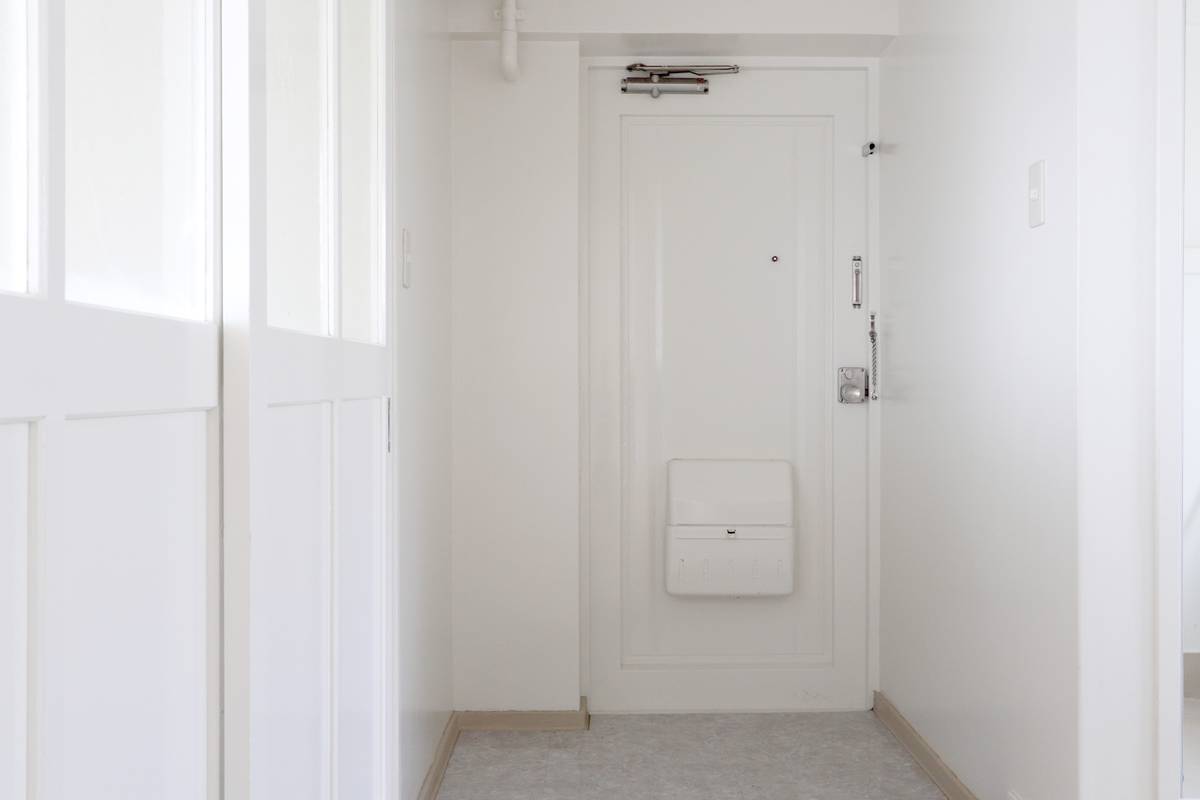 Kasaoka-shi ရှိ Village House Asahigaoka ၏ တိုက်ခန်းဝင်ပေါက်