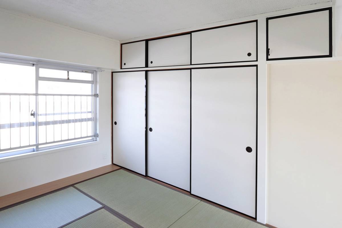 Storage Space in Village House Aoyama 2 in Gotsu-shi