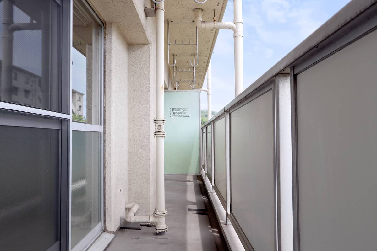 Ban công của Village House Shoou Dai 2 ở Katsuta-gun