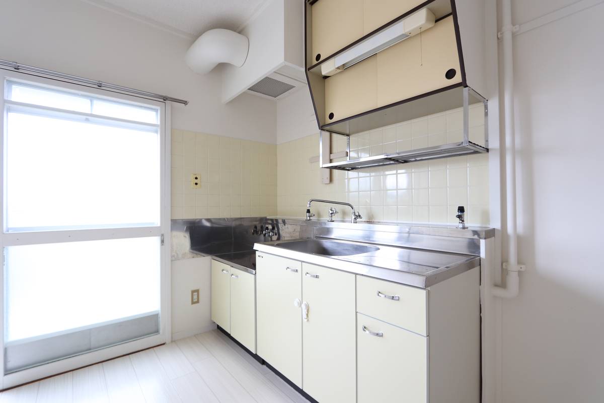 鳥取市ビレッジハウス岩倉Ⅱのキッチン