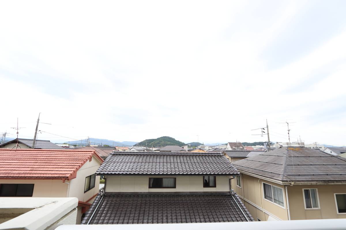 鳥取市ビレッジハウス岩倉の眺望
