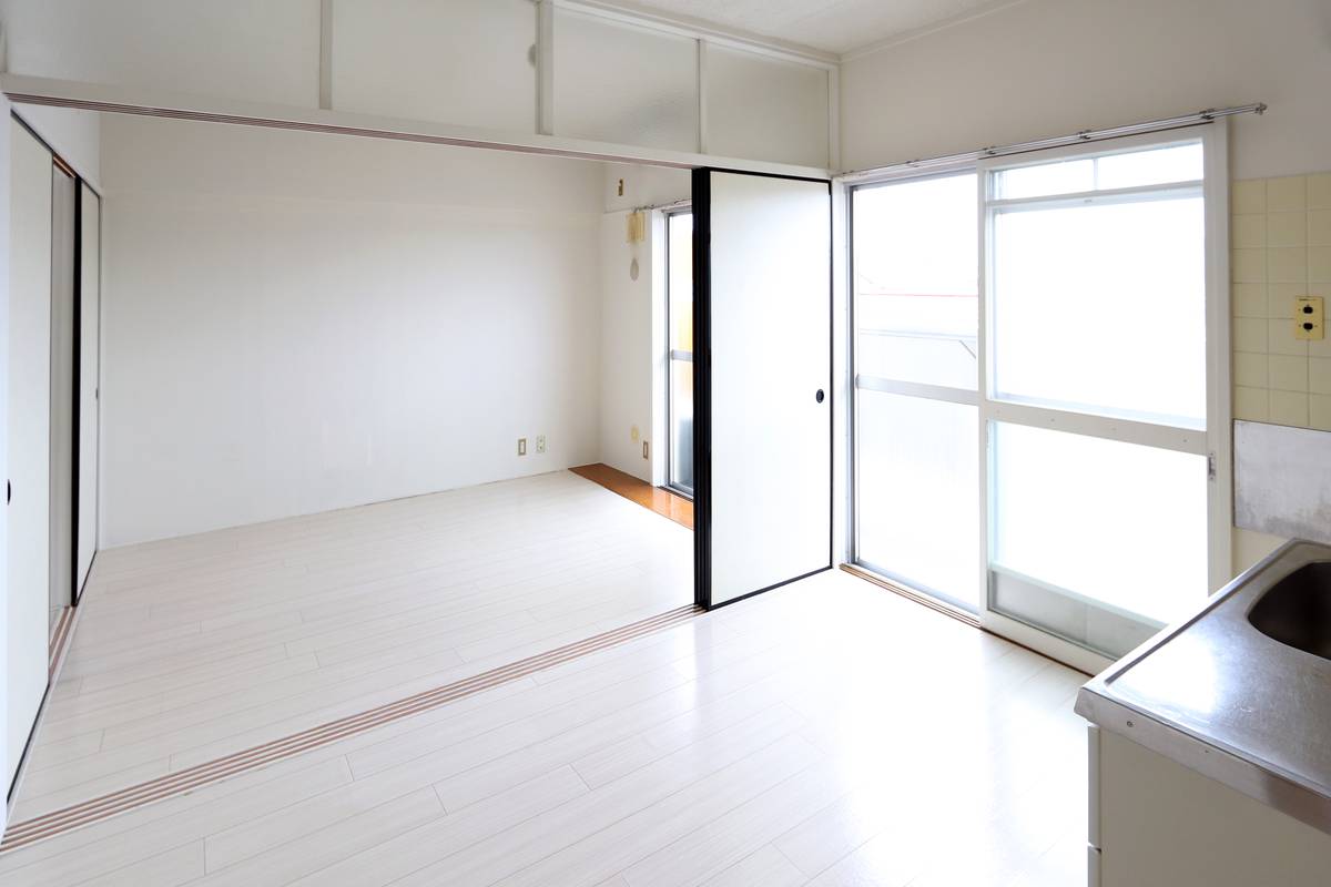 鳥取市ビレッジハウス岩倉Ⅱのリビング