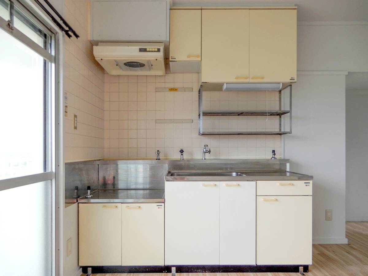 宇部市ビレッジハウス楠Ⅱのキッチン
