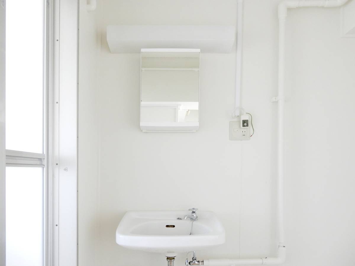 宇部市ビレッジハウス楠Ⅱの洗面所