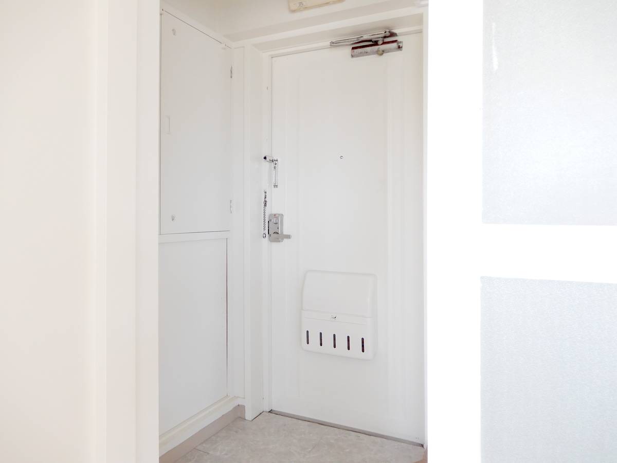 宇部市ビレッジハウス楠Ⅱの玄関