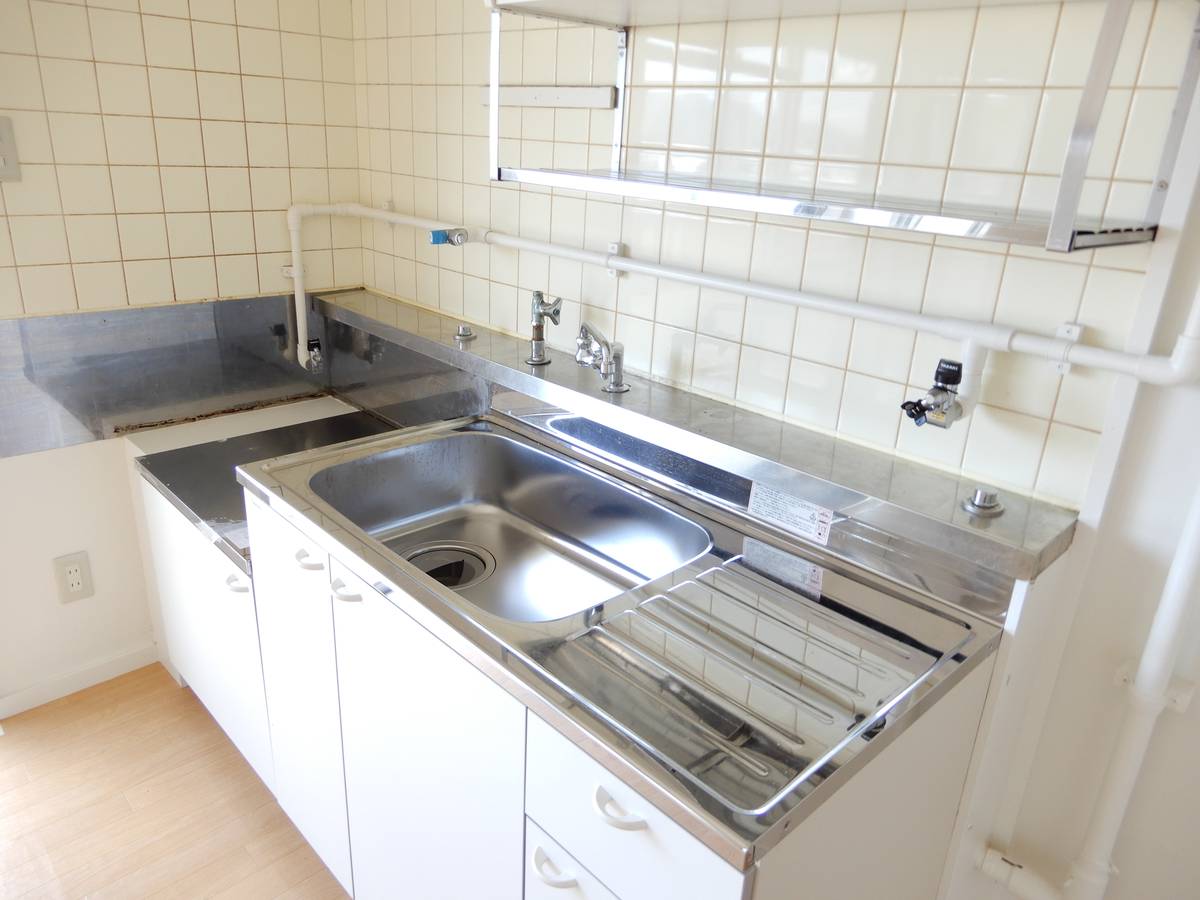 宇部市ビレッジハウス楠Ⅱのキッチン
