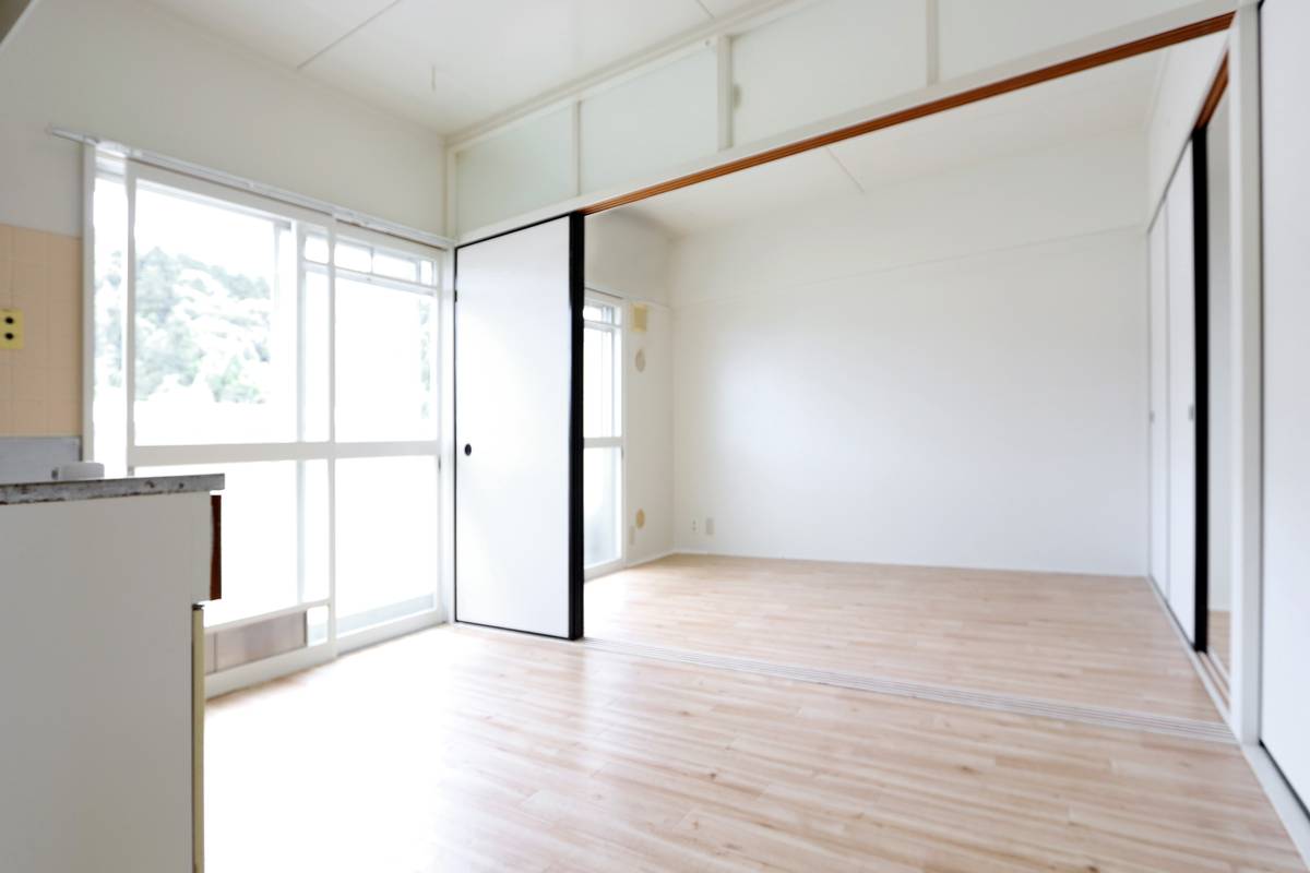 Ruang Tamu di Village House Ooda di Oda-shi