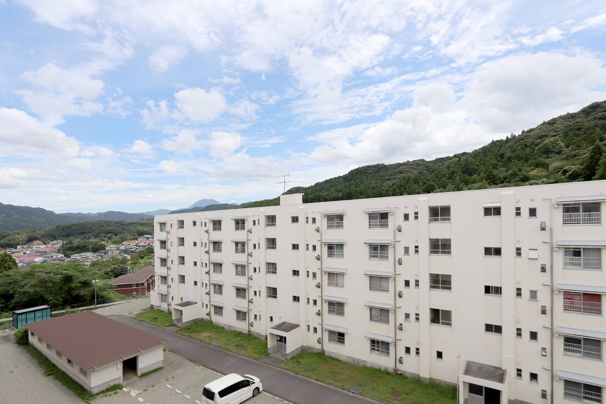 Pemandangan dari Village House Ooda di Oda-shi