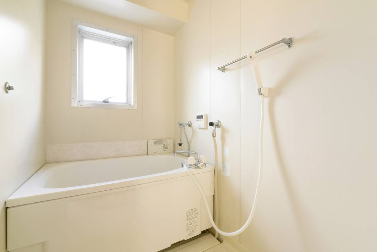 Bathroom in Village House Oomine in Mine-shi