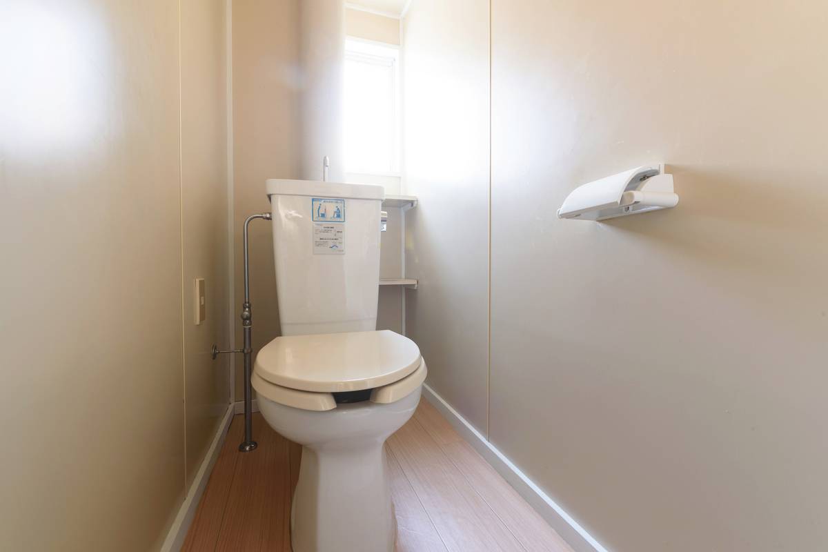 Toilet in Village House Oomine in Mine-shi