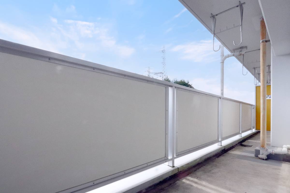 Balcony in Village House Oomine in Mine-shi