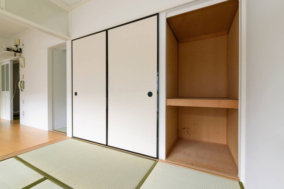 Storage Space in Village House Shouhoku in Tsuyama-shi