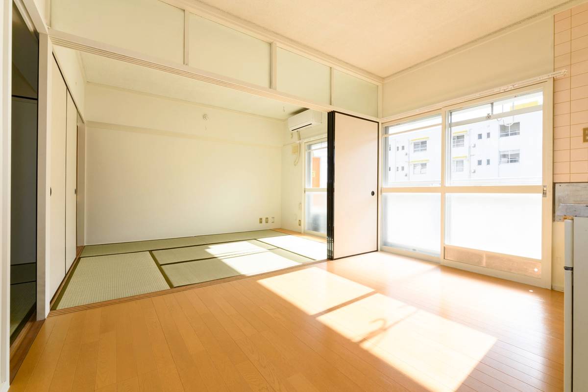 Living Room in Village House Shouhoku in Tsuyama-shi