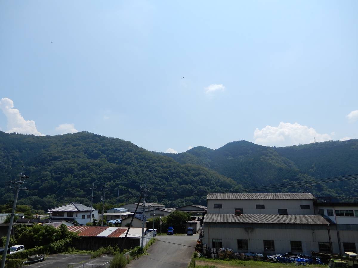 Tầm nhìn từ Village House Yoshii 1 ở Akaiwa-shi