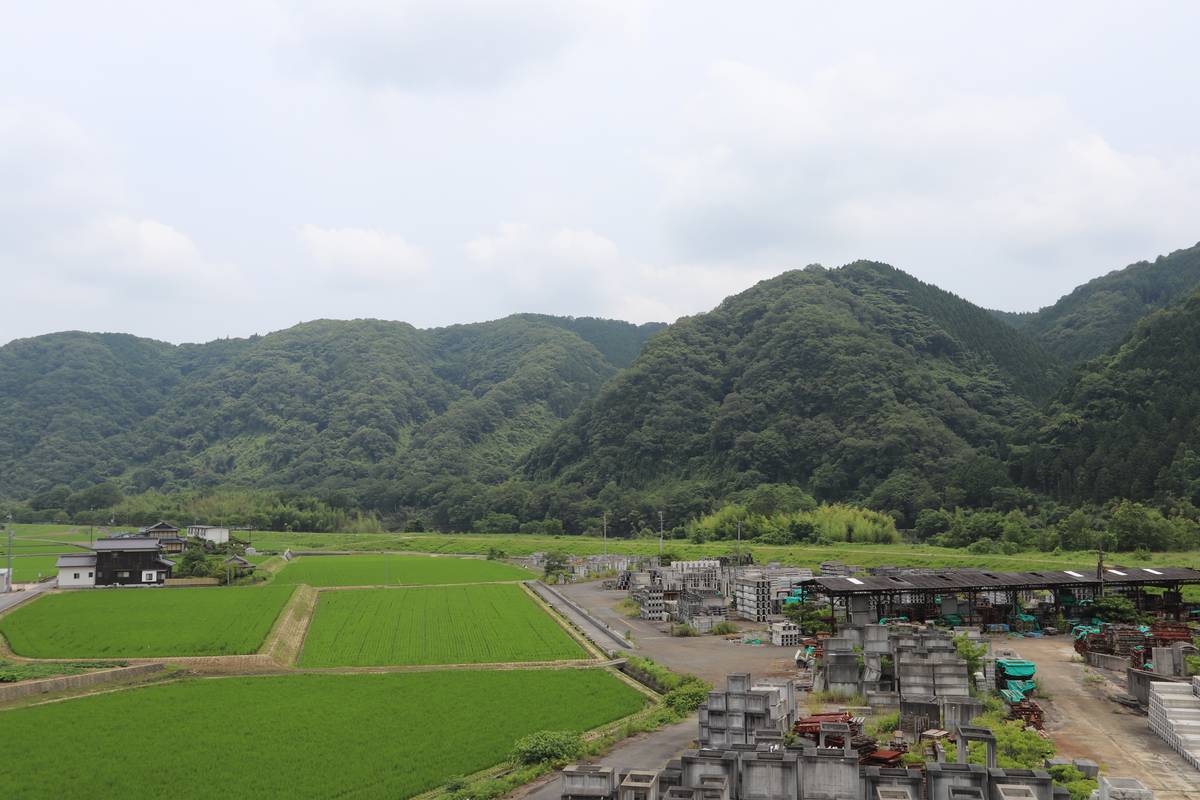 Tầm nhìn từ Village House Takebe Yosida ở Kita-ku