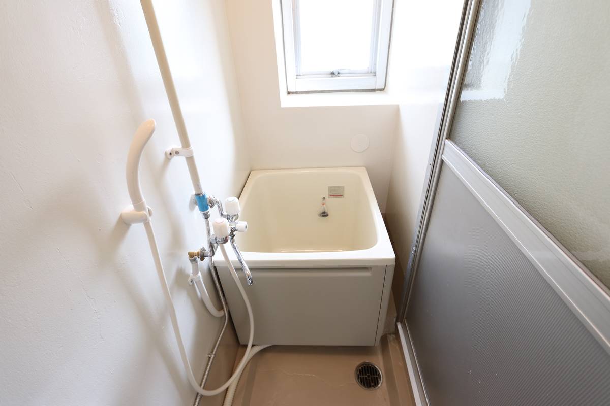 Kamar Mandi di Village House Hagiwara di Yahatanishi-ku