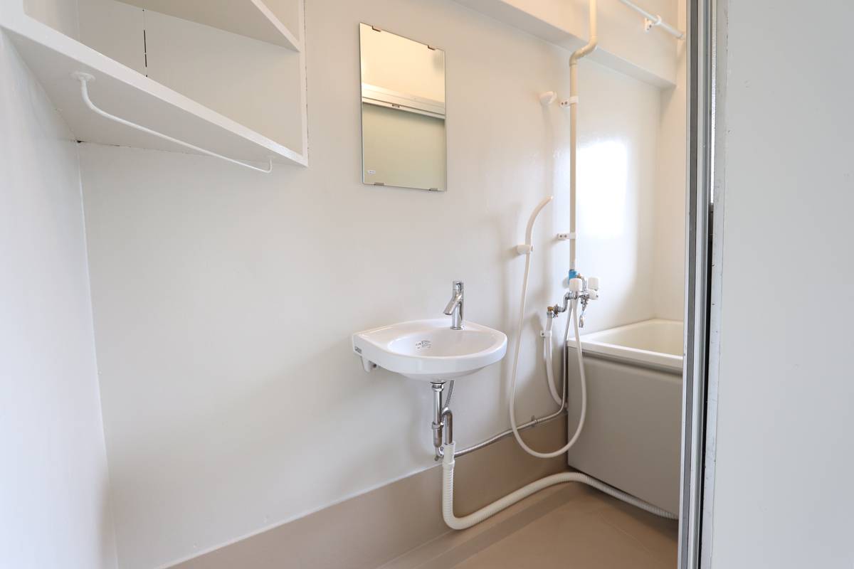 Ruang Rias di Village House Hagiwara di Yahatanishi-ku