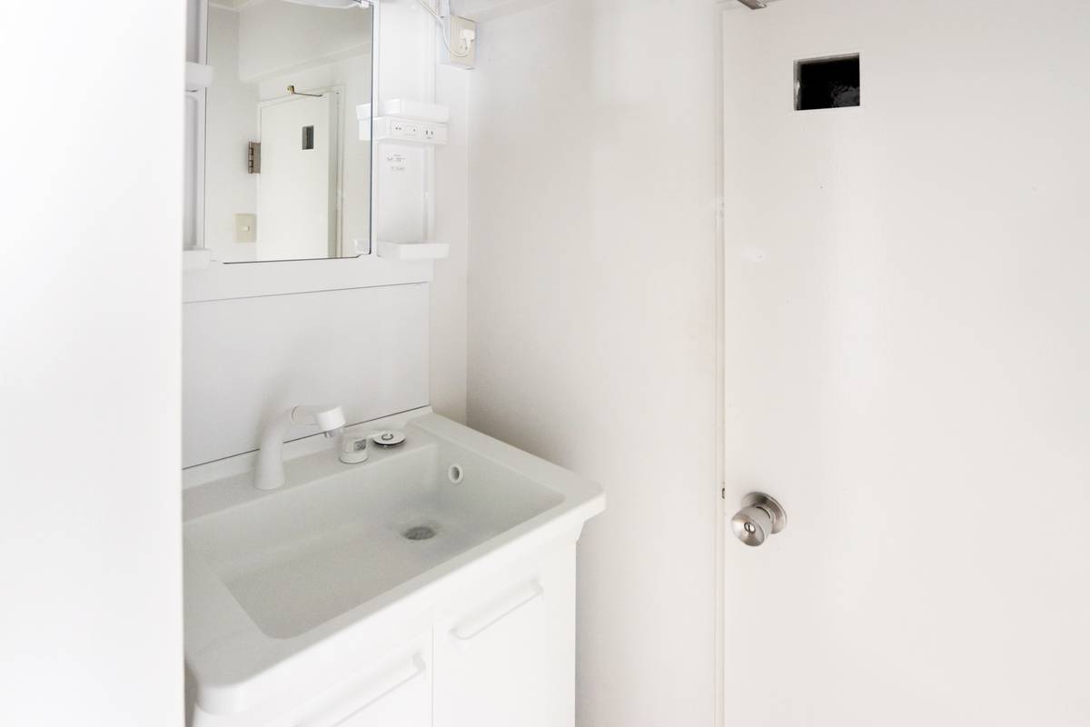 Bồn rửa mặt của Village House Koga ở Koga-shi